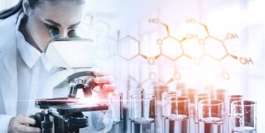 Laboratuvar araştırma ve geliştirme endüstrisi.