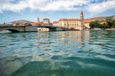 Dalmaçya'daki Trogir eski kenti, Hırvatistan, Avrupa.