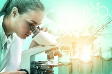 Laboratuvar araştırma ve geliştirme endüstrisi.