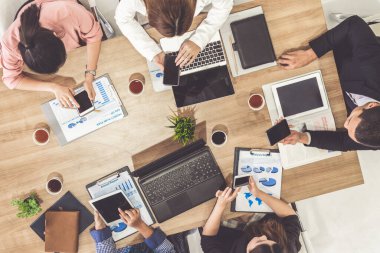 Ofis Odasında Grup Toplantısı.
