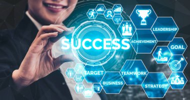 Başarı ve İş Hedefi Başarı Konsepti.