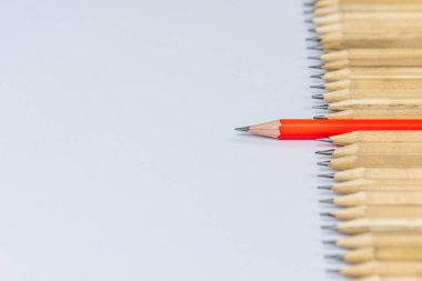 Farklı kalem göze çarpan göstermek liderlik kavramı.