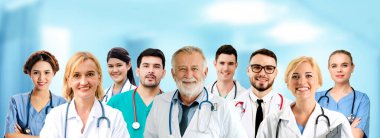 Sağlık insan grubu. Diğer doktorlar, hemşire ve cerrah hastane ofis veya klinik çalışma profesyonel doktor. Tıbbi Teknoloji Araştırma Enstitüsü ve Doktor personel hizmet anlayışı.