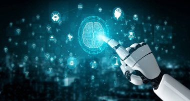 Yaşayan insanların geleceği için robot ve sayborg gelişimi üzerine yapay zeka araştırması yapıyorum. Bilgisayar beyni için dijital veri madenciliği ve makine öğrenme teknolojisi tasarımı.