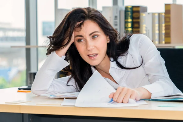 Unhappy Business People Dispute Work Problem Office Business Bankrupt Failure — Stock Photo, Image