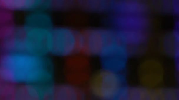 Ampoules d'inondation clignotantes déconcentrées mur clignotant