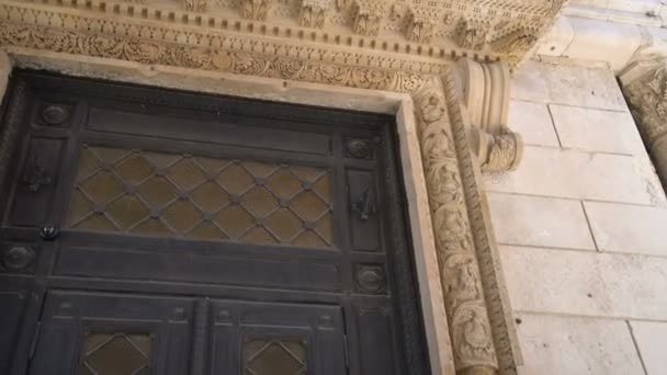 Diocletians Sarayı, Split, Hırvatistan — Stok video