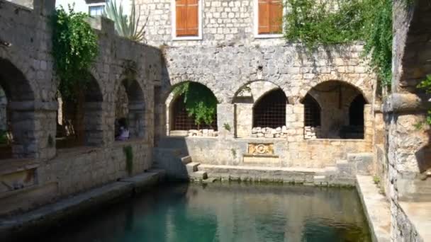 Castelul Tvrdalj din Starigrad, Croația — Videoclip de stoc