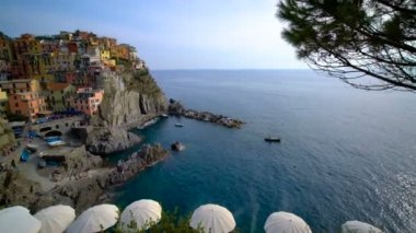 Manarola Köyü - İtalya 'nın Cinque Terre Sahili