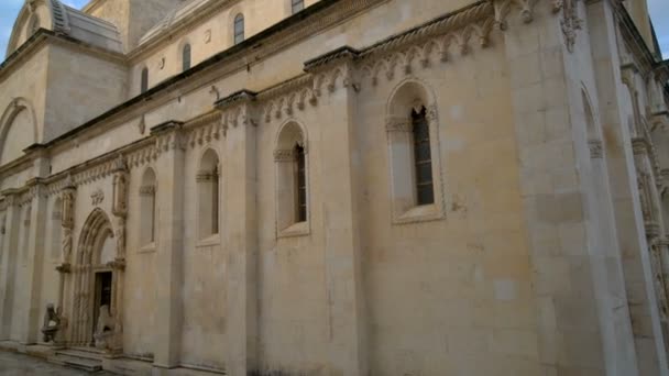 Cattedrale di San Giacomo a Sibenik, Croazia — Video Stock