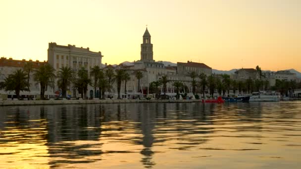 Città vecchia di Split, Croazia — Video Stock