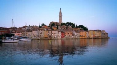 Rovinj, Hırvatistan - Güzel Şehir Skyline