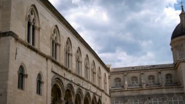 Katedral ve Rektörler Sarayı, Dubrovnik, Hırvatistan.
