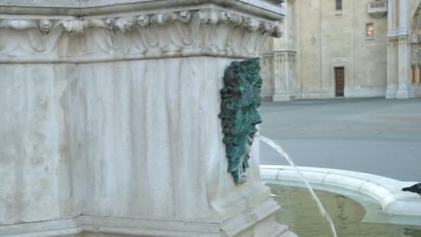 Catedral de Zagreb - Monumento histórico de Zagreb, Croacia — Vídeo de stock