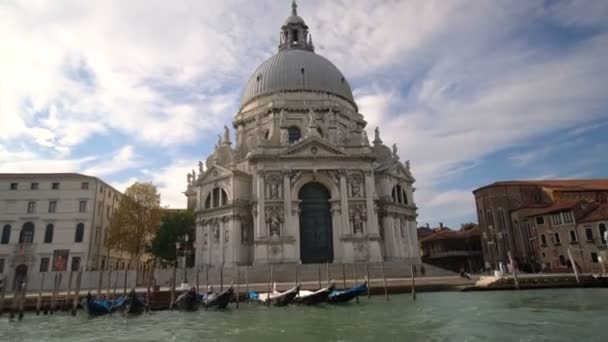 Estabilizado tiro de Veneza Grande Canal na Itália — Vídeo de Stock