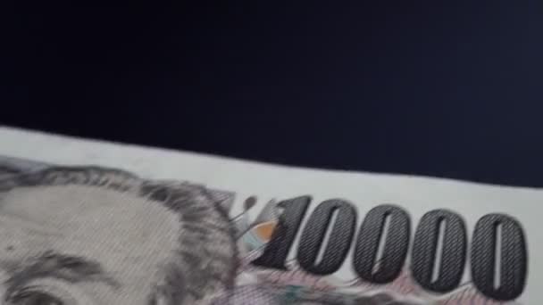 Koncepcja wymiany walut obcych. Wiele banknotów różnych narodów. — Wideo stockowe