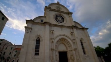 Hırvatistan 'ın Sibenik kentindeki St. James Katedrali