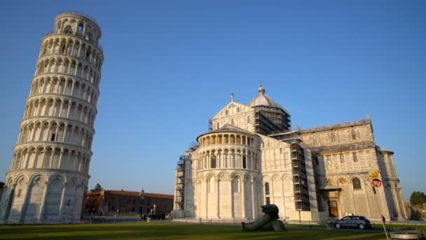 Torre pendente di Pisa, Italia — Video Stock