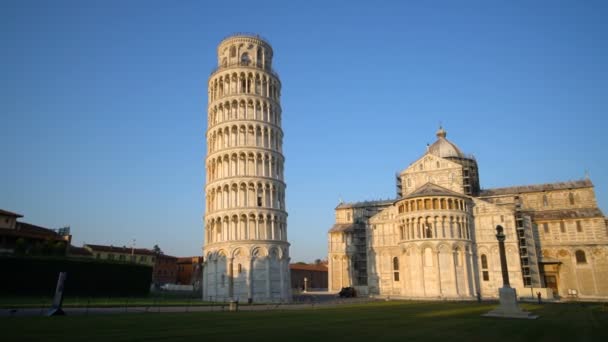 Pisa Leaning Tower, Italia — Vídeos de Stock