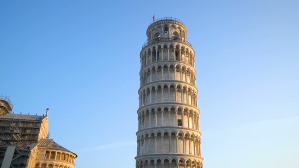 Pisa Leaning塔，意大利 — 图库视频影像