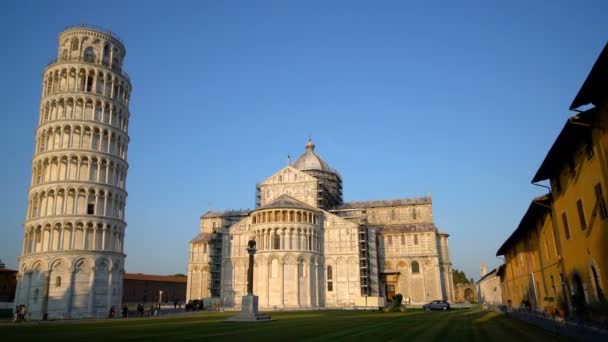 Menara Pisa Miring, Italia — Stok Video