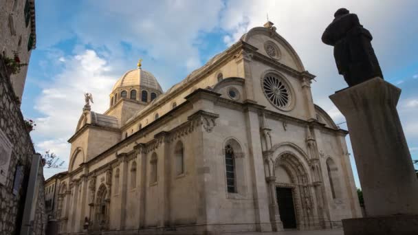 Time Lapse - Cathédrale St James, Sibenik, Croatie — Video