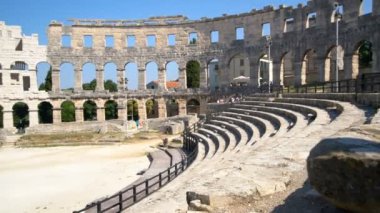 Pula Arena - Hırvatistan 'ın Pula kentinde Roma amfitiyatrosu