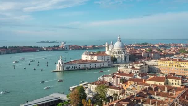 Czas upływu Wenecji Canal Grande we Włoszech — Wideo stockowe