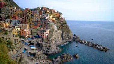 Manarola Köyü - İtalya 'nın Cinque Terre Sahili