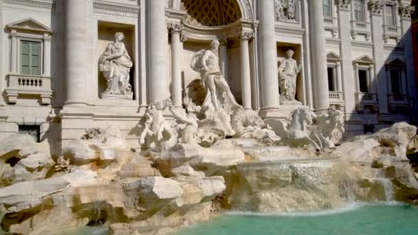 Fontaine de Trevi à Rome, Italie — Video