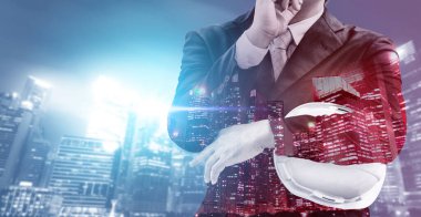 Geleceğin inşaat mühendisliği projesi.