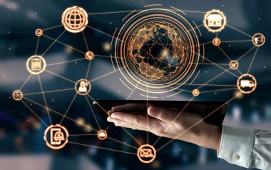 Çevrimiçi perakende ticareti için Omni kanal teknolojisi.