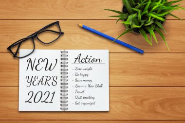 2021 Mutlu Yıllar Yeni Yıl Hedef Listesi