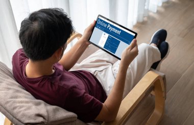 İnternet üzerinden modem para transferi için çevrimiçi ödeme platformu