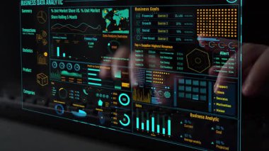 Modern dijital işletmelerde veri analizi ve gerçek zamanlı analitik, öngörü veri modellemesi, iş zekası analizleri ve veri odaklı karar verme stratejisi. Thunk
