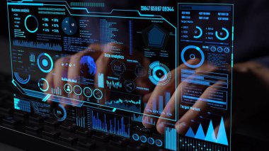 Modern dijital işletmelerde veri analizi ve gerçek zamanlı analitik, öngörü veri modellemesi, iş zekası analizleri ve veri odaklı karar verme stratejisi. Thunk