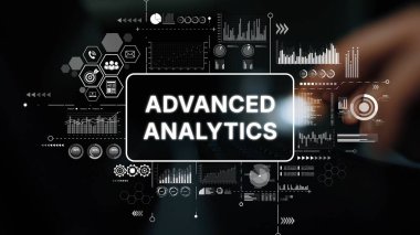 Advanced Analytics Representation with Graphs, Charts, and Data Visualization in a Modern Digital Environment. Asymptotic smart data analytic.
