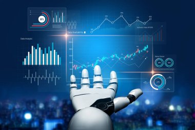 Yapay zeka veri analizi torpido gözü, finansal modelleri tespit etme, ölçümleri görselleştirme ve iş kararları ve performans tahminleri için içgörü üretme. Kefil