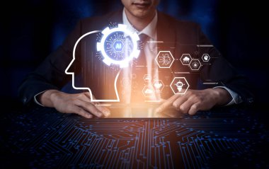 AI, insan bilişimi, karar verme mekanizmasını destekleme, otomasyon, robot bilimi, veri analizi ve akıllı sistemler aracılığıyla dijital işbirliğini güvence altına alma ile bütünleştirildi.