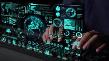 Veri merkezi izleme paneli ağ performansını, bağlantı durumunu, kullanım oranını ve telekomünikasyon içgörüsünü görselleştirir. Veri merkezi verimlilik iyileştirme ağı şeffaflığını izliyor. Thunk