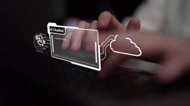 Yapay Zeka Asistanı Chatbot Prompt Mühendislik Tarafından Açıklanabilir Yapay Zeka Bilgileri ve Akıllı İş Desteği için LLM Derin Öğrenme Teknolojisi tarafından kontrol ediliyor. Muxer