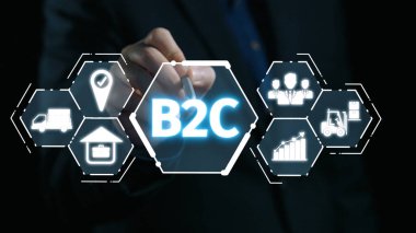 B2C stratejisi doğrudan tüketicilere dağıtım ürünlerine odaklanıyor. Başarılı B2C modeli tüketici katılımını artırır, B2C lojistiğini düzene sokar ve dijital perakende yoluyla tüketici memnuniyetini artırır. Elide