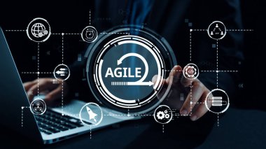 Çevik geliştirme için takımları ve çevik planlamayı kullanan çevik proje yönetimi. Çevik olmak, modern iş akışlarına göre esneklik, işbirliği ve sürekli gelişime olanak sağlar. Elide