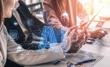 LLM Teknoloji, Büyük Veri, Makine Öğrenme, İş Desteği için Üretici AI, Geleceğin AI Teknolojisi ve Yapay Zeka Mühendisliği Asistan Beyin İşlemcisi. Eğri