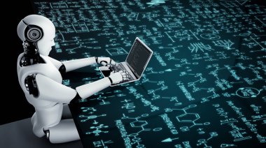 Model uygulama ve program kodlaması için bilgisayar ekranında yazılım geliştirme programlama