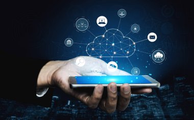 Bulut hesaplama, dijital dönüşüm, veri erişimi ve ölçeklenebilir platform bağlantı kesesi için bulut, servis ve ağ entegrasyonunu sağlar