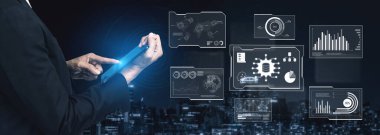 Analitik, içgörü ve performansı gösteren büyük bir veri gösterge paneli. Veriler kararları destekler, veriler eğilimleri ortaya çıkarır, veriler analitiği güçlendirir ve stratejiyi değiştirir. Kefil