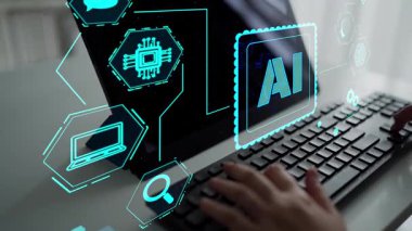 LLM Teknoloji, Büyük Veri, Makine Öğrenme, İş Desteği için Üretici AI, Geleceğin AI Teknolojisi ve Yapay Zeka Mühendisliği Asistan Beyin İşlemcisi. Thunk