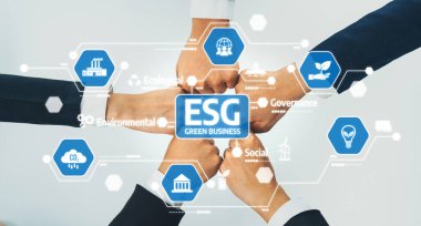 Ofis çalışanlarının el ele dizilmesi başarılı bir iş ortaklığı grubunu ve panoramik pankartta kamu işyerinde güçlü bir birlik takım çalışmasını sembolize ediyor. Kurnaz Dostluk