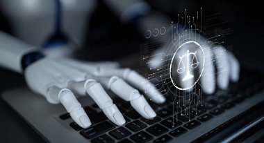 Yapay zeka, dijital hukuku kontrol panelleri, adalet odaklı araçlar ve etik yönetim ve teknoloji politikalarının hizalanması için güvenli otomasyon yoluyla düzenler. Yapay Zeka Çizgisi